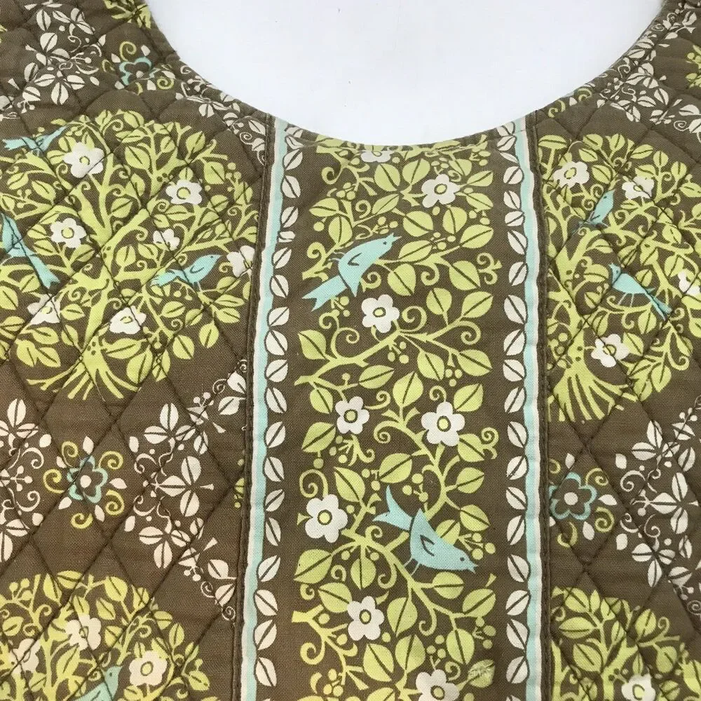 Vera Bradley Sittin' in a Tree Hobo Bag Large Rolled Double Handle Retired Purse
